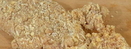 сэндвич с курицей в сырной корочке. Шаг 7