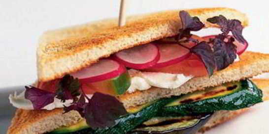 Сэндвич с овощами