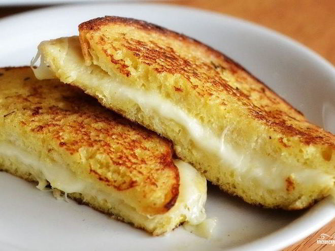 Рецепт сэндвича с сыром моцарелла