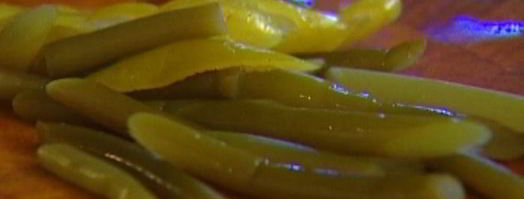 сэндвич с ветчиной, соленьями и сыром. Шаг 8