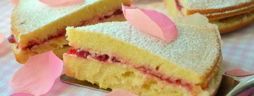 сэндвич виктория с клубничным джемом и сливочным кремом. Шаг 16