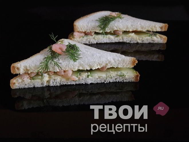 Рецепт сэндвичей с креветками