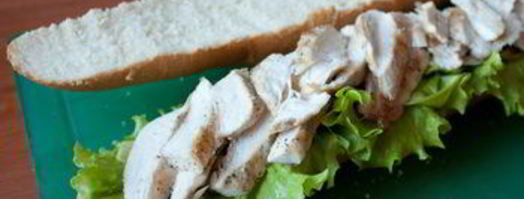 сэндвичи с курицей и маринованным цуккини. Шаг 10