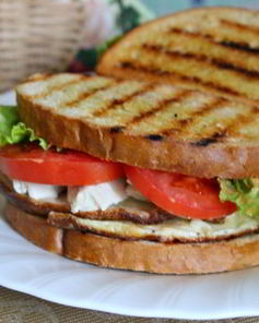 Сэндвичи с курицей и омлетом