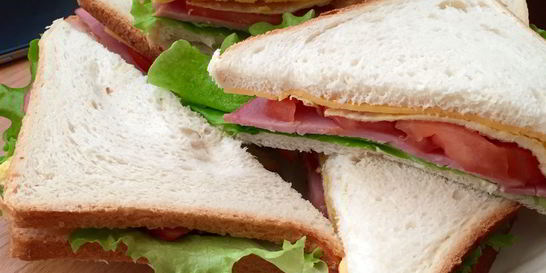 Сэндвичи с омлетом