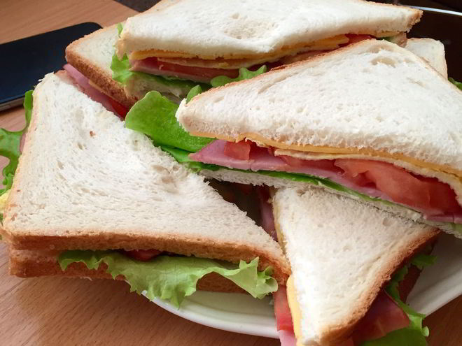 Рецепт сэндвичей с омлетом