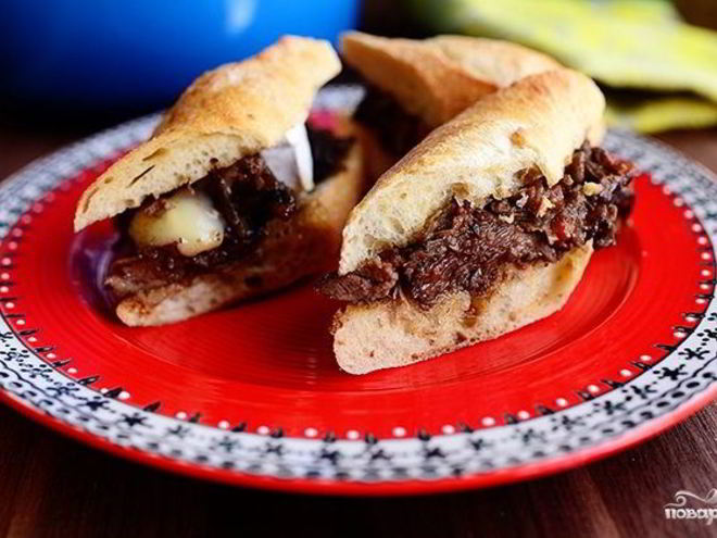 Рецепт сэндвичей с ребрышками