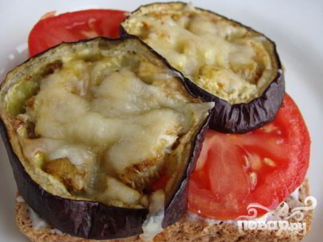 Рецепт сэндвичей с жареными баклажанами