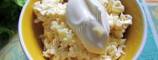 сырная закуска снежки. Шаг 4