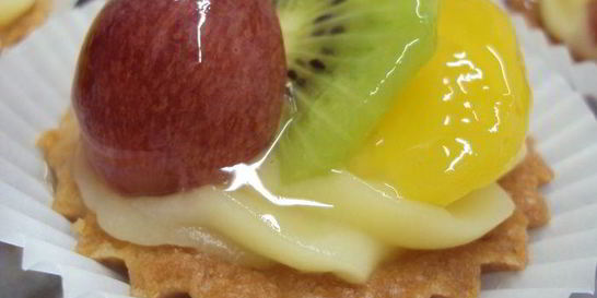 Фруктовая тарталетка к чаю