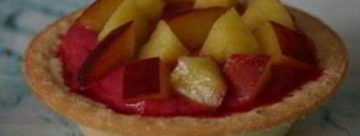 холодные пирожные из вишни в тарталетках. Шаг 5