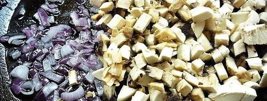 куриные тарталетки с рисом и овощами. Шаг 5