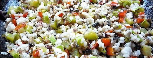 куриные тарталетки с рисом и овощами. Шаг 8