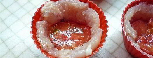 куриные тарталетки с рисом и овощами. Шаг 11