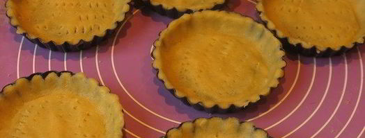 миндальные тарталетки с кремом из авокадо. Шаг 16