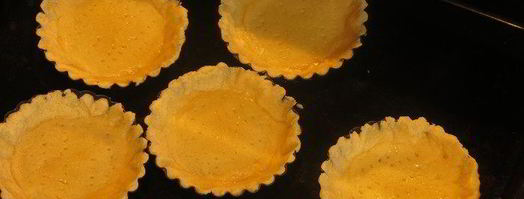 миндальные тарталетки с кремом из авокадо. Шаг 18