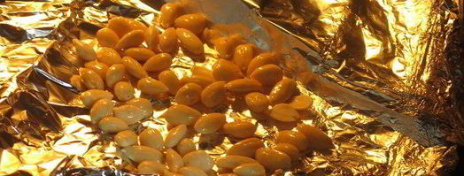 миндальные тарталетки с кремом из авокадо. Шаг 4