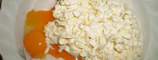 песочные тарталетки с вишней. Шаг 8