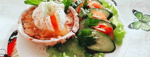 ржаные тарталетки с паштетом из тунца и яйцом пашот. Шаг 10