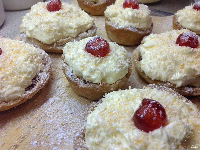 Рецепт тарталеток больших