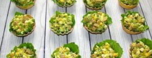 тарталетки из печени трески. Шаг 8