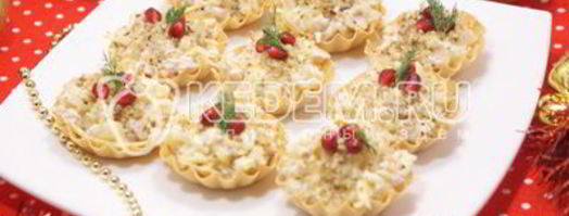 тарталетки на праздничный стол. Шаг 8