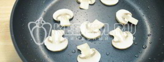 тарталетки с грибами праздничные. Шаг 6