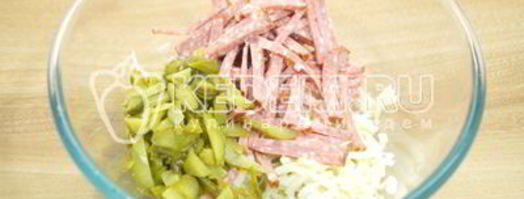 тарталетки с грибами праздничные. Шаг 8