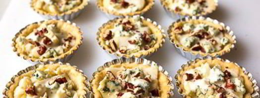 тарталетки с грушей и голубым сыром. Шаг 16