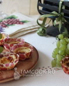 Тарталетки с козьим сыром и медом