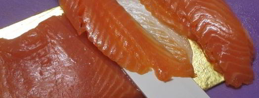 тарталетки с кремом из авокадо и семгой. Шаг 6