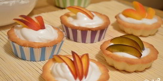 Тарталетки с кремом