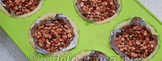 тарталетки с курицей и апельсином. Шаг 8