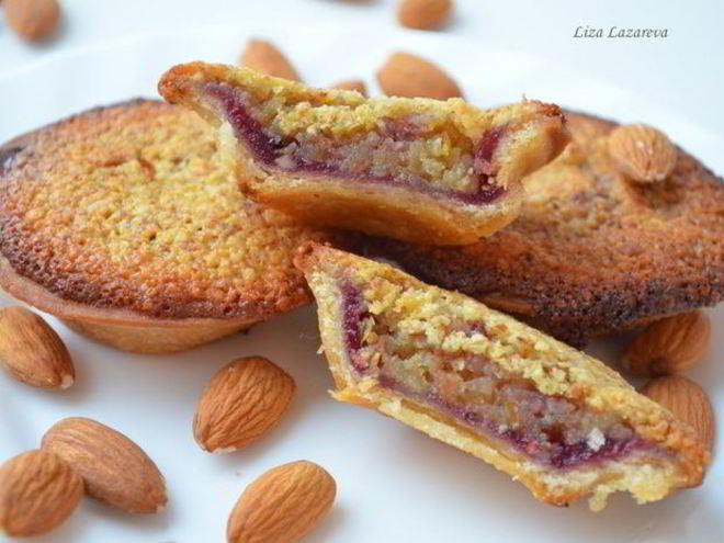 Рецепт тарталеток с лимонным франжипаном