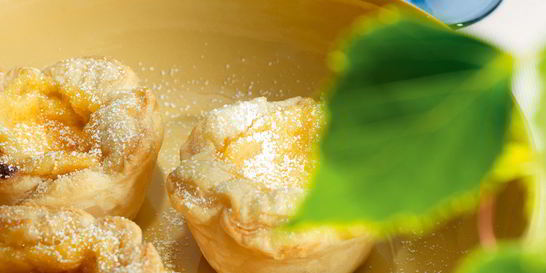 Тарталетки с лимонным кремом