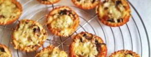 тарталетки с маринованными грибами. Шаг 3