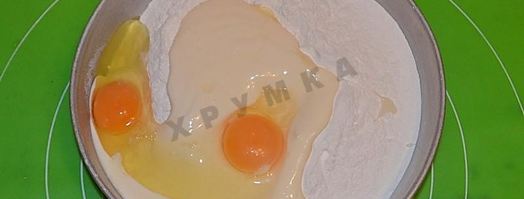 тарталетки с начинкой из крабовых палочек. Шаг 3