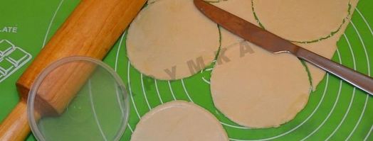 тарталетки с начинкой из крабовых палочек. Шаг 12