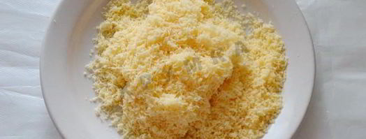 тарталетки с начинкой из крабовых палочек. Шаг 9