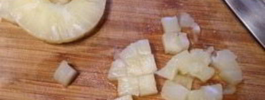 тарталетки с начинкой из курицы с ананасом. Шаг 5