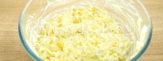 тарталетки с пикантным салатом. Шаг 6