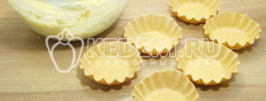 тарталетки с пикантным салатом. Шаг 7