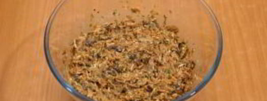 тарталетки с салатом из куриной печени. Шаг 12