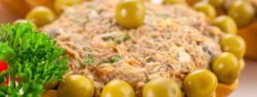 тарталетки с салатом из куриной печени. Шаг 14