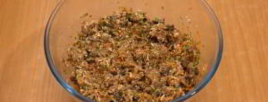 тарталетки с салатом из куриной печени. Шаг 11