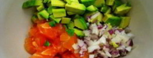 тарталетки с семгой и авокадо. Шаг 4