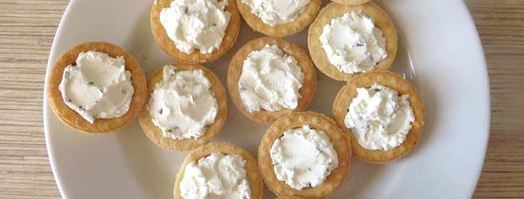 тарталетки с творожным сыром и семгой. Шаг 3