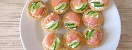 тарталетки с творожным сыром и семгой. Шаг 5