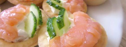 тарталетки с творожным сыром и семгой. Шаг 7