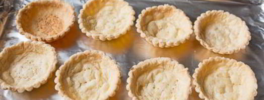 тарталетки с ветчиной и луком. Шаг 12